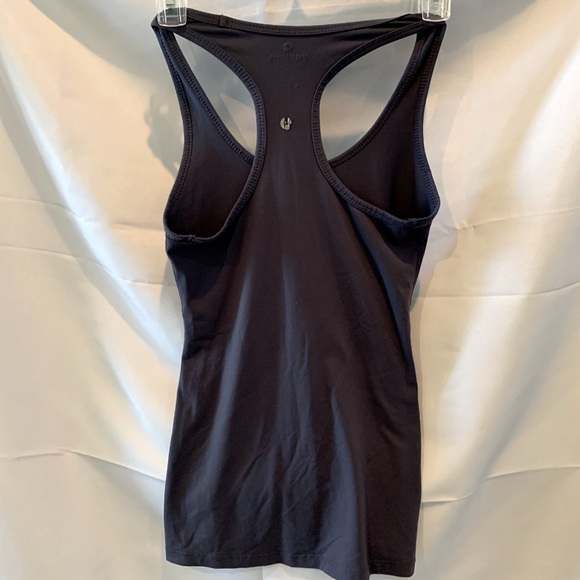 90 Degree By Reflex Athletic Tank Top Dark Gray Racer Back Size XS - Picture 2 of 4